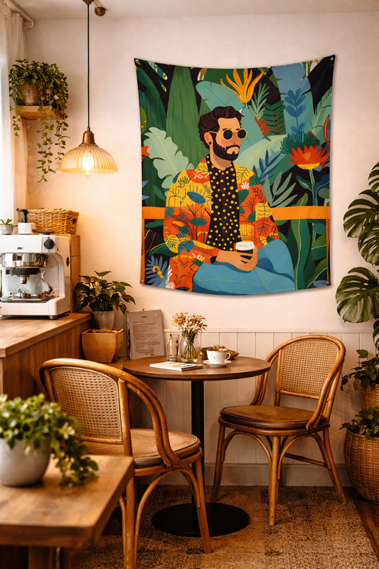 The Boho Balak Wall Art  Tapestry