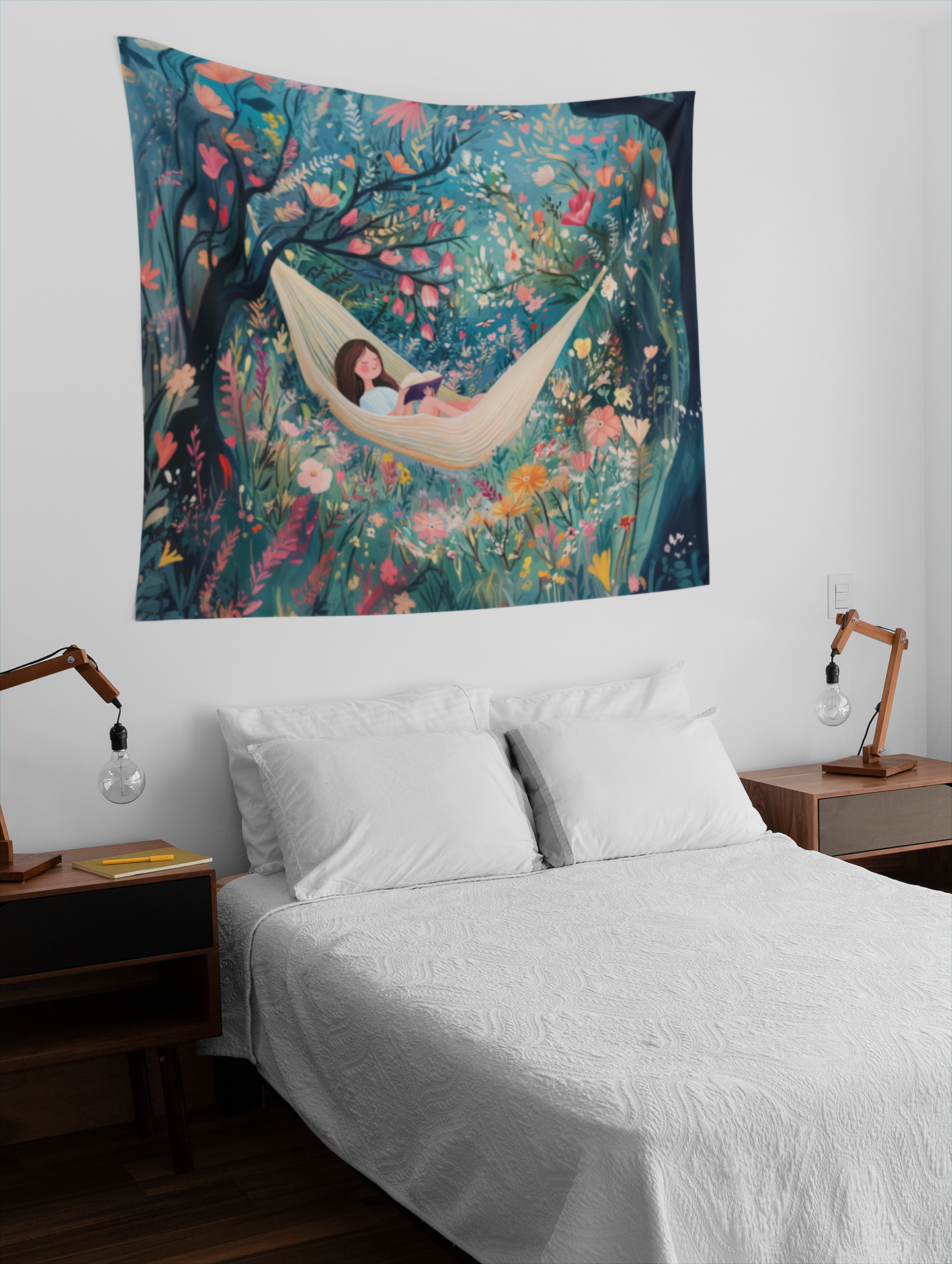 Hammock Bliss Wall Art Tapestry