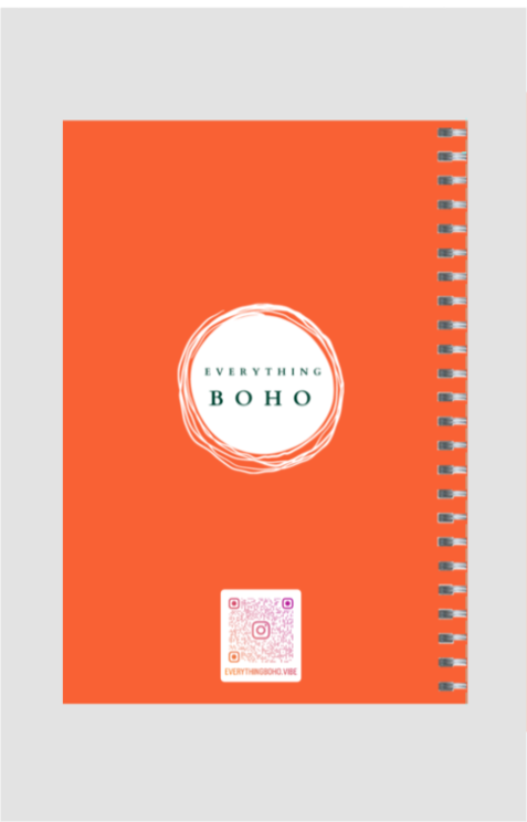 Woman of Paradise A5 Unruled Notebook Diary